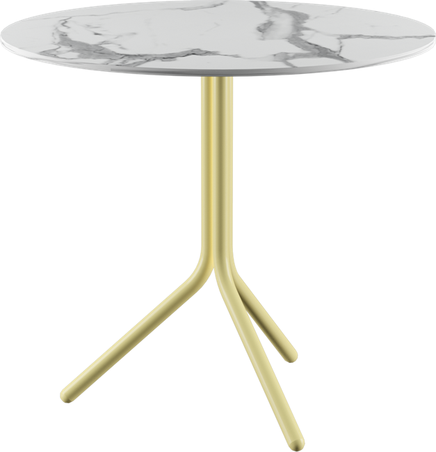 Banana Yellow Poseidon Cafe Table